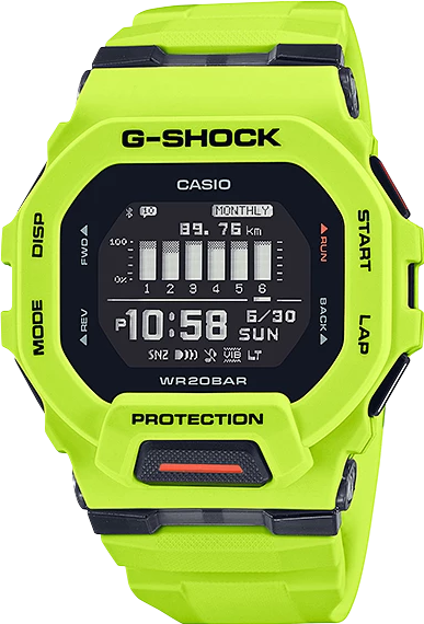 купить часы наручные часы casio g-shock gbd-200-9 с бесплатной доставкой | Купите часы КАСИО в интернет-магазине дилера CASIO.BAZA