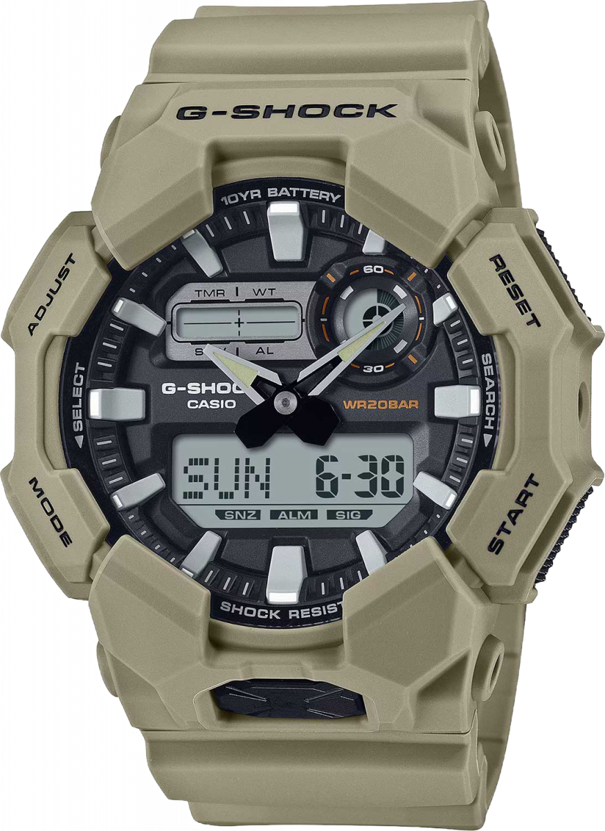 купить часы наручные часы casio g-shock ga-010-5a с бесплатной доставкой | Купите часы КАСИО в интернет-магазине дилера CASIO.BAZA