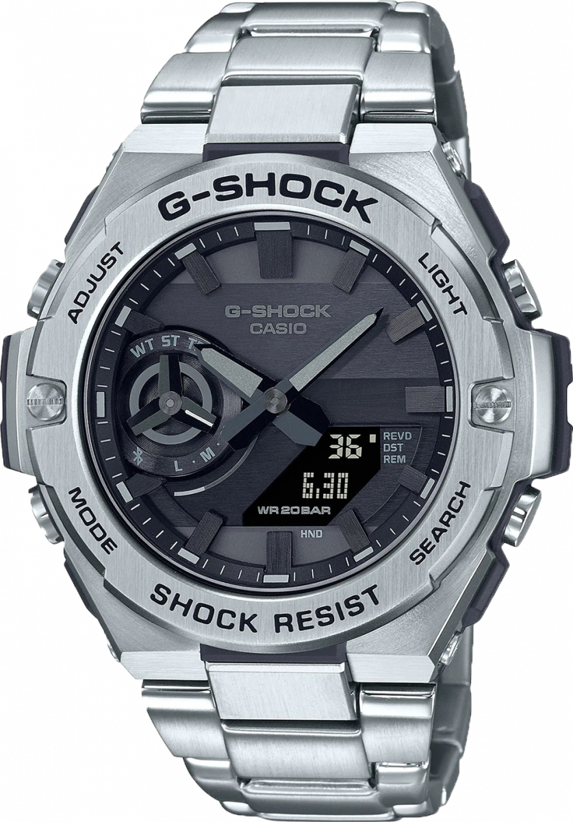 купить часы наручные часы casio g-shock gst-b500d-1a1 с бесплатной доставкой | Купите часы КАСИО в интернет-магазине дилера CASIO.BAZA