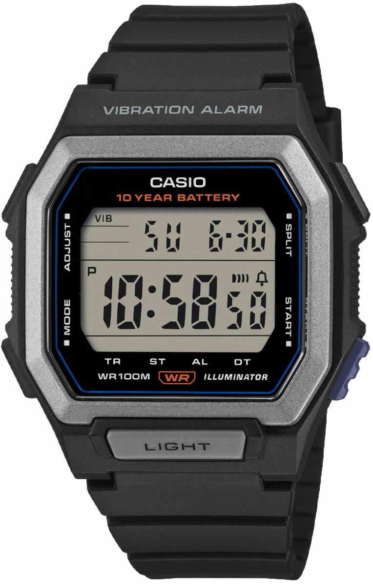 купить часы наручные часы casio collection w-738h-1a с бесплатной доставкой | Купите часы КАСИО в интернет-магазине дилера CASIO.BAZA